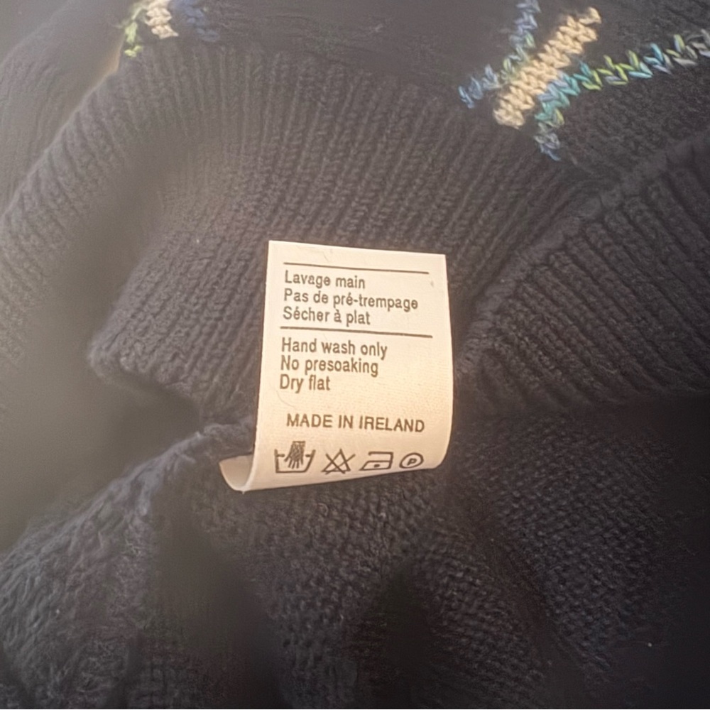 Vintage Kellerman Sweater Diamond Argyle Pattern … - image 6